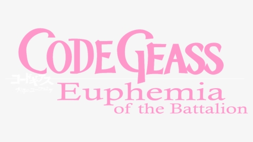 Euphemia Of The Battalion - Code Geass Euphemia Of The Battalion Logo Png, Transparent Png, Free Download