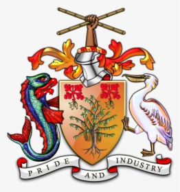 Barbados National Coat Of Arms, HD Png Download, Free Download