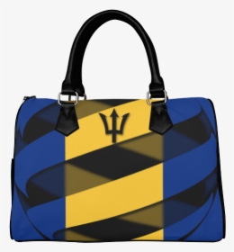 The Flag Of Barbados Boston Handbag - Handbag, HD Png Download, Free Download
