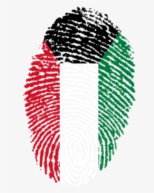 Kuwait Flag Fingerprint, HD Png Download, Free Download