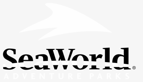 Seaworld Logo Black And White - Sea World Orlando, HD Png Download, Free Download