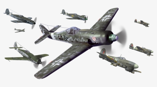 Transparent Cold War Clipart - World War 2 Planes Png, Png Download, Free Download