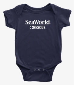 Seaworld Rescue Logo Baby Onesie"  Class= - Seaworld Adventure Parks, HD Png Download, Free Download