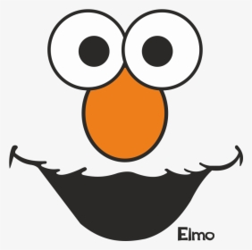 Sesame Street S Showroom Clipart - Sesame Street Elmo Face, HD Png Download, Free Download