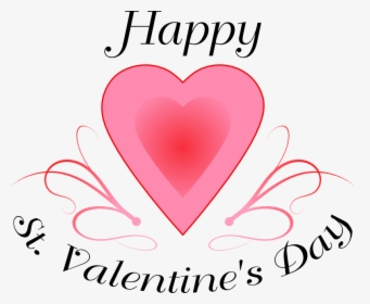 Clip Art Happy St Valentines Day - Happy St Valentine's Day Clipart, HD Png Download, Free Download