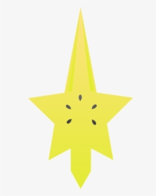 Transparent Star Fruit Png - Triangle, Png Download, Free Download