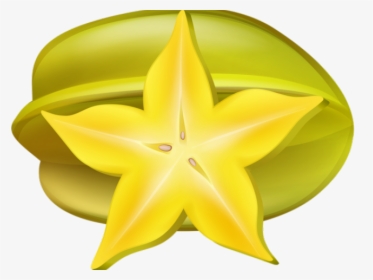 Starfruit Cliparts - Transparent Background Carambola Png, Png Download, Free Download