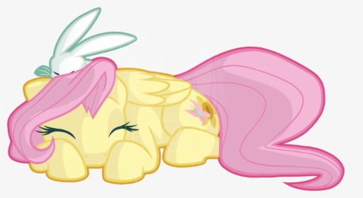Fluttershy And Angel yes, I Know - Cartoon, HD Png Download, Free Download