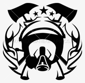 Firefighter Clipart Emblem - Fire Fighting Emblem, HD Png Download, Free Download