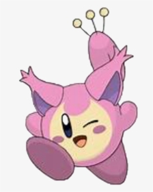 Kirby Skitty Freetoedit - Kirby Characters As Pokemon, HD Png Download, Free Download