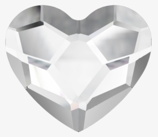 Swarovski 2808 Heart Flat Back Crystal - Heart Crystal, HD Png Download, Free Download