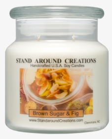 Brown Sugar & Fig Apothecary 16-oz - Apothecary 16-oz. All Natural Soy Candle, HD Png Download, Free Download
