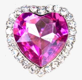 Transparent Pink Diamond Heart, HD Png Download, Free Download