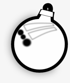 Christmas Ornament Panda Free - Ornament B&w Clipart Png, Transparent Png, Free Download