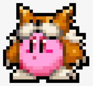 Transparent Kirby Sprite Png - Animal Kirby Pixel Art, Png Download, Free Download