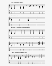 Rhythm Drop A Part 1 - Triad Chords For Each Note, HD Png Download, Free Download
