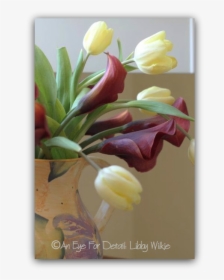 Calla Lily Png -calla Lilies And Tulips - Bouquet, Transparent Png, Free Download