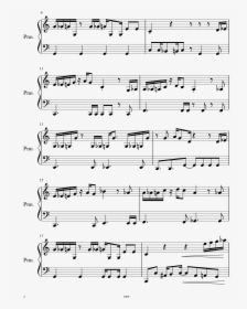 Bomb Omb Battlefield Piano Sheet Music, HD Png Download, Free Download