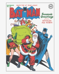Dc Comics Cover No - Batman And Robin Christmas, HD Png Download, Free Download
