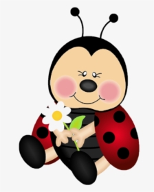 Ladybug Red Blackdot Insect Sticker - Lady Bug Clipart Png, Transparent Png, Free Download