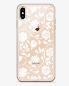 White Rose Pattern Iphone Case For All Iphone Models - Mobile Phone Case, HD Png Download, Free Download