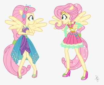 Sister Clipart Braiding Hair - Mlp Fluttershy Hairstyle, HD Png Download, Free Download