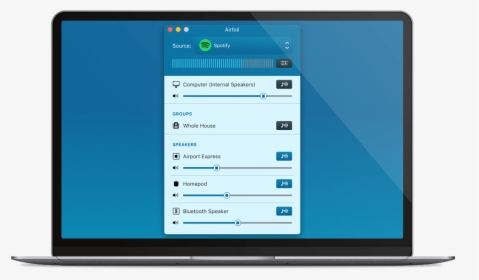 Airfoil Advanced Speaker Options, HD Png Download, Free Download