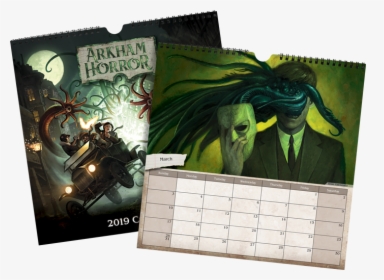 Arkham Horror 2019 Calendar, HD Png Download, Free Download