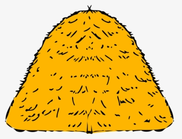 Haycock, Haystack, Mow, Rick, Yellow - Haystack Clipart, HD Png Download, Free Download