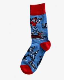 Logrolling-socklucette - Sock, HD Png Download, Free Download