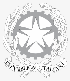 Repubblica Italiana Logo Png Transparent - Repubblica Italiana Logo Png, Png Download, Free Download