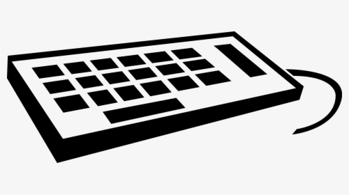 Vector Illustration Of Computer Keyboard For Input, HD Png Download, Free Download