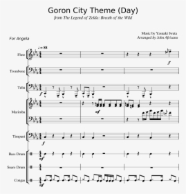 Transparent Goron Png - Sheet Music, Png Download, Free Download