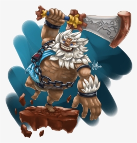“boulder Breaker” i Love Gorons So Freakin Much fullview - Action Figure, HD Png Download, Free Download