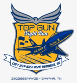 Top Gun Night Run 6k - Emblem, HD Png Download, Free Download