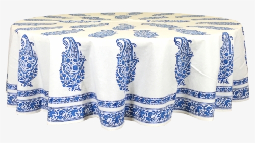Create A Unique Table Setting With Our Hand Block-printed - Tablecloth, HD Png Download, Free Download