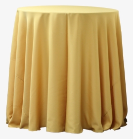 Round Linen Full Drop - Skirt, HD Png Download, Free Download