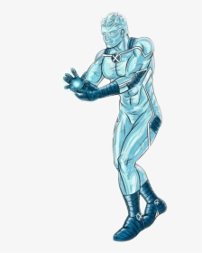 Transparent Iceman Png - Homem De Gelo Marvel, Png Download, Free Download