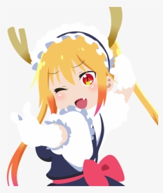 Afeaxm - Tohru Stickers, HD Png Download, Free Download