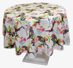 Floral Tablecloth Banquet Round, HD Png Download, Free Download