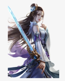 Asian Female Warrior Png - Against The Gods, Transparent Png, Free Download