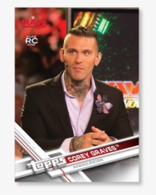 Corey Graves 2017 Topps Wwe Base Cards Poster - Event, HD Png Download, Free Download