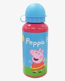 Aluminium Drink Bottle - Peppa Pig Drink Bottle, HD Png Download, Free Download