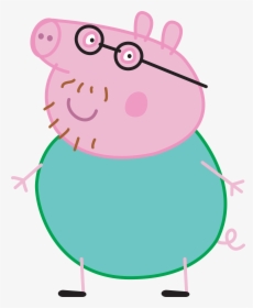 Tinky-winky Mummy Domestic Pig Peppa Daddy George Clipart, HD Png Download, Free Download