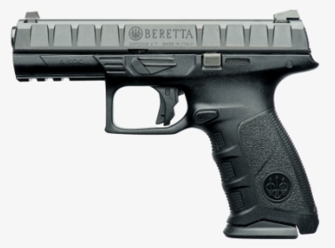 Apx Pistol Shown In Black - Beretta Apx, HD Png Download, Free Download