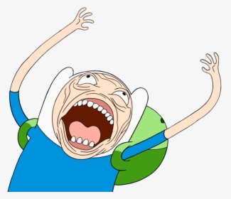 Adventure Time Finn Meme Face, HD Png Download, Free Download