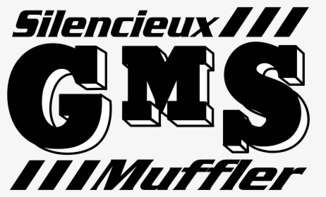 Silencieux Gms Muffler Logo Png Transparent - Graphic Design, Png Download, Free Download