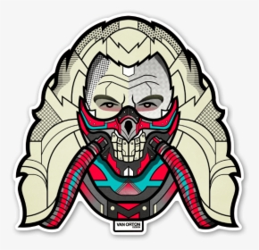 Immortan Joe Sticker - Mad Max Icon, HD Png Download, Free Download