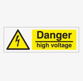 High Voltage Sign Png File - High Voltage Safety Sign, Transparent Png, Free Download