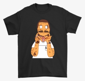 Bob Belcher Post Malone Bob"s Burgers Mashup Shirts - Funny Star Wars Merch, HD Png Download, Free Download